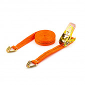 Ремень крепления груза ТОП АВТО, ширина ленты 25мм, 800/1600кг, 6м БЛИСТЕР Ремень крепления груза ТОП АВТО, ширина ленты 25мм, 800/1600кг, 6м БЛИСТЕР