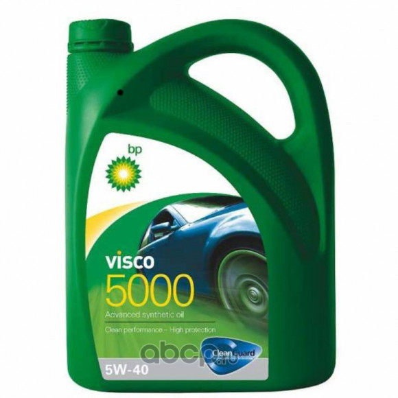 Масло мотор.  5W40 BP Visco 5000 (4л)
