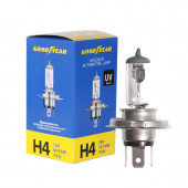 Лампа автомобильная галогенная Goodyear Н4 12V 60/55W P43t Лампа автомобильная галогенная Goodyear Н4 12V 60/55W P43t