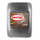 Масло мотор. SINTEC LUXE SAE 10W40 API SL/CF (п/синт) 20л Масло мотор. SINTEC LUXE SAE 10W40 API SL/CF (п/синт) 20л