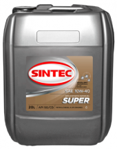 Масло мотор. SINTEC SUPER SAE 10W40 API SG/CD  20л