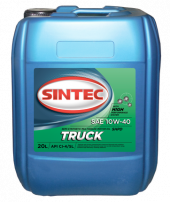 Масло мотор. SINTEC TRUCK SAE 10W40 CI-4/SL 20л Масло мотор. SINTEC TRUCK SAE 10W40 CI-4/SL 20л