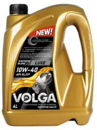 Масло мотор. 10W40 Волга-Ойл Luxe API SL/CF NEW 4л (1*3шт) Масло мотор. 10W40 Волга-Ойл Luxe API SL/CF NEW 4л (1*3шт)