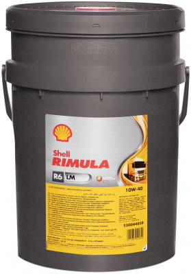Масло мотор. 10W40 Rimula R6 LM (20л)