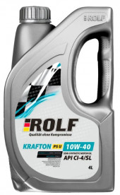 Масло мотор. ROLF KRAFTON P5 U SAE 10W40 API CI-4/SL (4 л) Пластик 1*4 Масло мотор. ROLF KRAFTON P5 U SAE 10W40 API CI-4/SL (4 л) Пластик 1*4