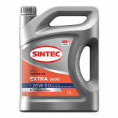 Масло мотор. SINTEC EXTRA LIFE 2000 SAE 20W50 API SJ/CF 5л (1*4шт)