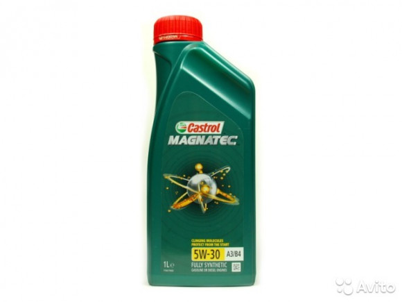 Масло мотор.  5W30 Castrol Magnatec А3/В4 1л (1*12шт)