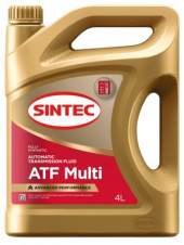 Масло трансм. ATF Multi SINTEC (4л) 1*4шт Масло трансм. ATF Multi SINTEC (4л) 1*4шт
