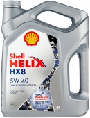 Масло мотор. 5W40 Shell Helix HX8 API SN+/CF ACEA A3/B4 пластик (4 л.) 1*4 шт. Масло мотор. 5W40 Shell Helix HX8 API SN+/CF ACEA A3/B4 пластик (4 л.) 1*4 шт.
