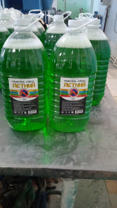 Жидкость стеклоомывающая КРИСТАЛЛ-летняя 4.6л ПЭТ(1*4шт) Зеленая Жидкость стеклоомывающая КРИСТАЛЛ-летняя 4.6л ПЭТ(1*4шт) Зеленая