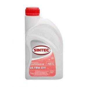 Антифриз A-45 Sintec Ultra G11 (красный)  (5 кг) 1*4шт
