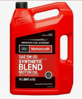 Масло моторное Motorcraft Premium Synthetic Blend SAE 5w20, 5л. 1*4 шт. Масло моторное Motorcraft Premium Synthetic Blend SAE 5w20, 5л. 1*4 шт.