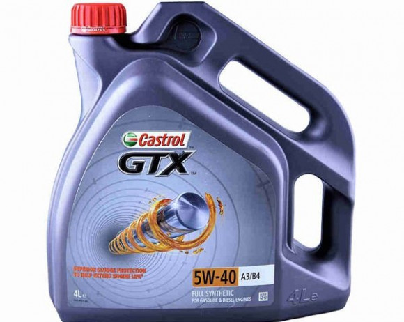 Масло мотор. Castrol GTX 5W40 А3/В4 4л (1*4шт)