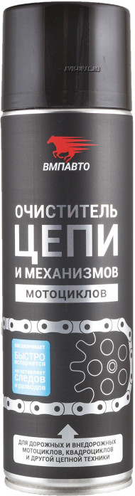 Очиститель цепи и механизмов мотоциклов ВМПАВТО (500 мл.) 1*12 шт. (8410) Очиститель цепи и механизмов мотоциклов ВМПАВТО (500 мл.) 1*12 шт. (8410)
