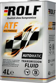 Масло трансм. ROLF ATF Multivehicle (4л) 1*4шт Масло трансм. ROLF ATF Multivehicle (4л) 1*4шт