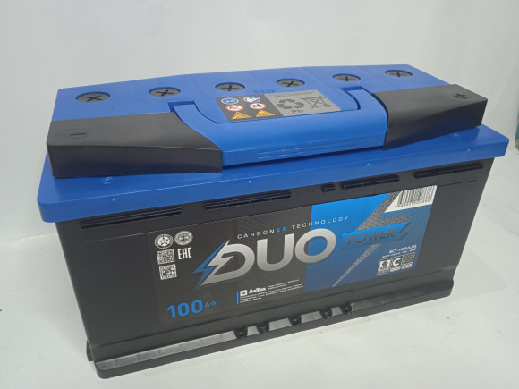 Аккумулятор 6 СТ-100 DUO( п.т.820А)  евро