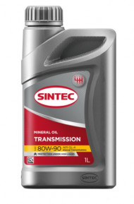 Масло трансм. SINTEC Тransmission 80W90 API GL-4 1л (1*12шт) Масло трансм. SINTEC Тransmission 80W90 API GL-4 1л (1*12шт)