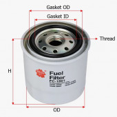 Фильтр топливный SAKURA FC-1801 Фильтр топливный SAKURA FC-1801