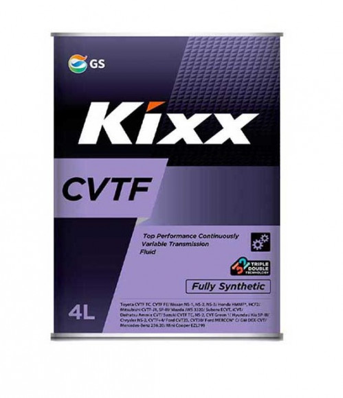 Масло трансм. Kixx CVTF металл (4 л.) 1*4 шт.