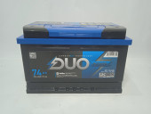 Аккумулятор 6 СТ-74 DUO ( п.т.720А) евро низкая Аккумулятор 6 СТ-74 DUO ( п.т.720А) евро низкая