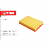 9113 Фильтр TSN воздушный FORD Focus II; C-MAX; VOLVO C30; S40; GEELY EMGRAND X7 9113 Фильтр TSN воздушный FORD Focus II; C-MAX; VOLVO C30; S40; GEELY EMGRAND X7