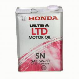 Масло мотор. 5W30 HONDA ULTRA LTD  API SP, ILSAC GF-5 металл (4л.) 1*4 шт