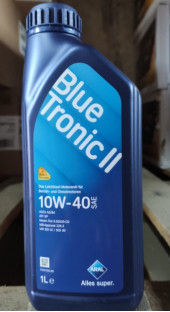 Масло мотор. 10W40 Aral Blue Tronic II SP A3/B4 пластик (1 л.) 1*12 шт.