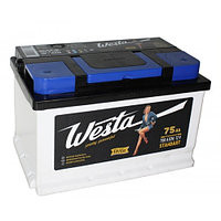 Аккумулятор 6СТ- 75 WESTA Black (о.п.700А)