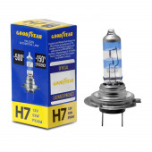 Лампа автомобильная галогенная Goodyear Н7 12V 55W PX26d Premium +150% Лампа автомобильная галогенная Goodyear Н7 12V 55W PX26d Premium +150%