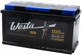 Аккумулятор 6СТ-100 WESTA Black (о.п.850А) 353*175*190 Аккумулятор 6СТ-100 WESTA Black (о.п.850А) 353*175*190