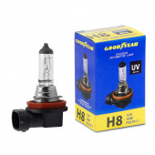 Лампа автомобильная галогенная Goodyear Н8 12V 35W PGJ19-1 Лампа автомобильная галогенная Goodyear Н8 12V 35W PGJ19-1