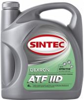 Масло трансм. ATF ІІD SINTEC (4л) 1*4шт Масло трансм. ATF ІІD SINTEC (4л) 1*4шт