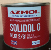 Смазка Солидол-Ж АЗМОЛ (0,4кг) (1*36шт) Смазка Солидол-Ж АЗМОЛ (0,4кг) (1*36шт)