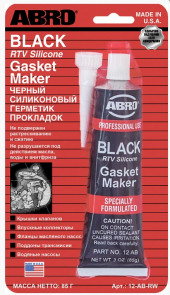 ABRO Герметик прокладок Черный 85гр ABRO Герметик прокладок Черный 85гр