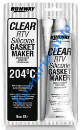 RW8502 Герметик силиконовый-прокладка (прозрачный) (85 гр) (1*12) RW8502 Герметик силиконовый-прокладка (прозрачный) (85 гр) (1*12)