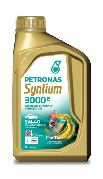 Масло мотор. 5W40 PETRONAS SYNTIUM 3000 E SP, A3/B4 1л (1*12шт)