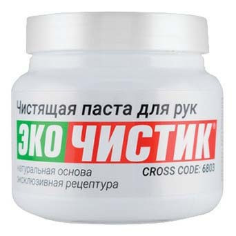 Средство для очистки рук "ЭКО ЧИСТИК" (опилки) 0,450 мл. банка (1*24 шт.) (6803)