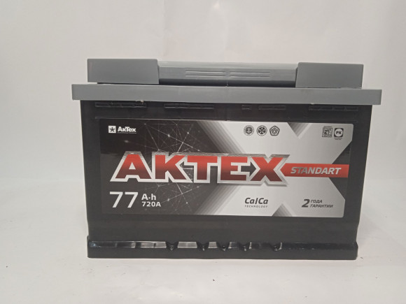 Аккумулятор 6 СТ-77 AKTEX STANDART п.п.