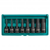 S06A408S Набор ударных головок "TORX" 1/2DR"Т30- T80 78мм, 8 предметов (048206) S06A408S Набор ударных головок "TORX" 1/2DR"Т30- T80 78мм, 8 предметов (048206)