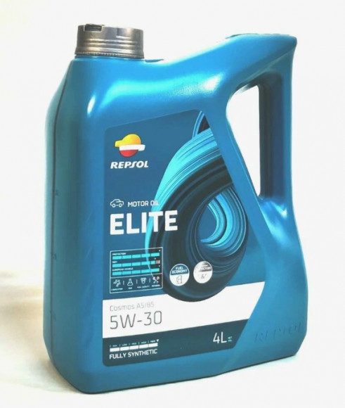 Масло мотор.  5W30 Repsol COSMOS A5/B5 пластик (4 л.) 1*5 шт.