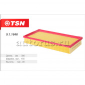 911646 Фильтр TSN воздушный VOLKSWAGEN Polo 01- 911646 Фильтр TSN воздушный VOLKSWAGEN Polo 01-