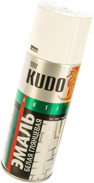 KUDO Эмаль универсальная Белая Глянцевая KU-1001 KUDO Эмаль универсальная Белая Глянцевая KU-1001