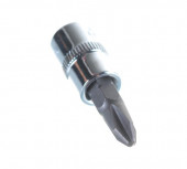 S11H404 Насадка торцевая 1/2"DR с вставкой-битой крестовой, РН4, 55 мм S11H404 Насадка торцевая 1/2"DR с вставкой-битой крестовой, РН4, 55 мм