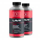 Ln1110 LAVR Набор "Полная очистка системы охлаждения в 2 этапа" для коммерческого транспорта, 1 л (6шт)
