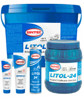 Смазка Литол-24 Sintec (пласт.тара) (2,5кг) Смазка Литол-24 Sintec (пласт.тара) (2,5кг)