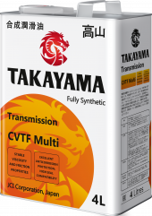 Масло трансмиссионное "TAKAYAMA СVTF Multi" 4л (1*4) Масло трансмиссионное "TAKAYAMA СVTF Multi" 4л (1*4)