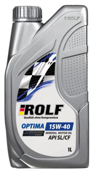 Масло мотор. ROLF Optima SAE 20W50 API SL/CF ПЛАСТИК 4л (1*4шт) Масло мотор. ROLF Optima SAE 20W50 API SL/CF ПЛАСТИК 4л (1*4шт)