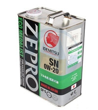Масло мотор.  0W20 IDEMITSU (4 л.) пластик 1*6 шт.