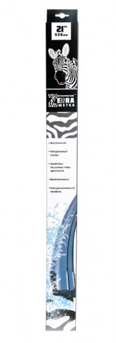 Щетка стеклоочистителя БЕСКАРКАСНАЯ Azard "ZEBRA" (21'/530мм) /к-т 1 шт./ Щетка стеклоочистителя БЕСКАРКАСНАЯ Azard "ZEBRA" (21'/530мм) /к-т 1 шт./