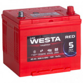 Аккумулятор 6ст- 65 Westa Red ASIA (п.т. 600А) стандарт Аккумулятор 6ст- 65 Westa Red ASIA (п.т. 600А) стандарт